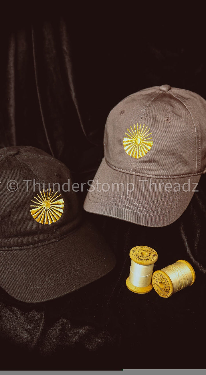 Hats Garden's Gate Embroidered Dad Hats - ThunderStomp Threadz Heat Above / Just like photo