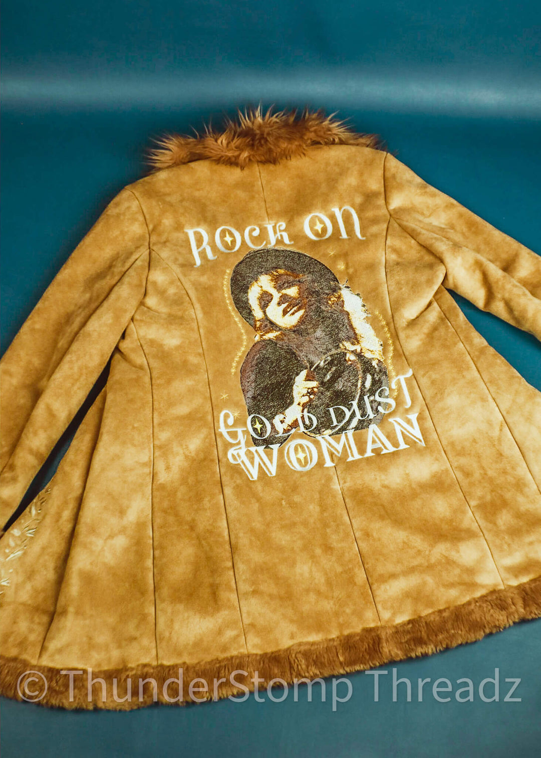Jackets Gold Dust Woman Custom - ThunderStomp Threadz