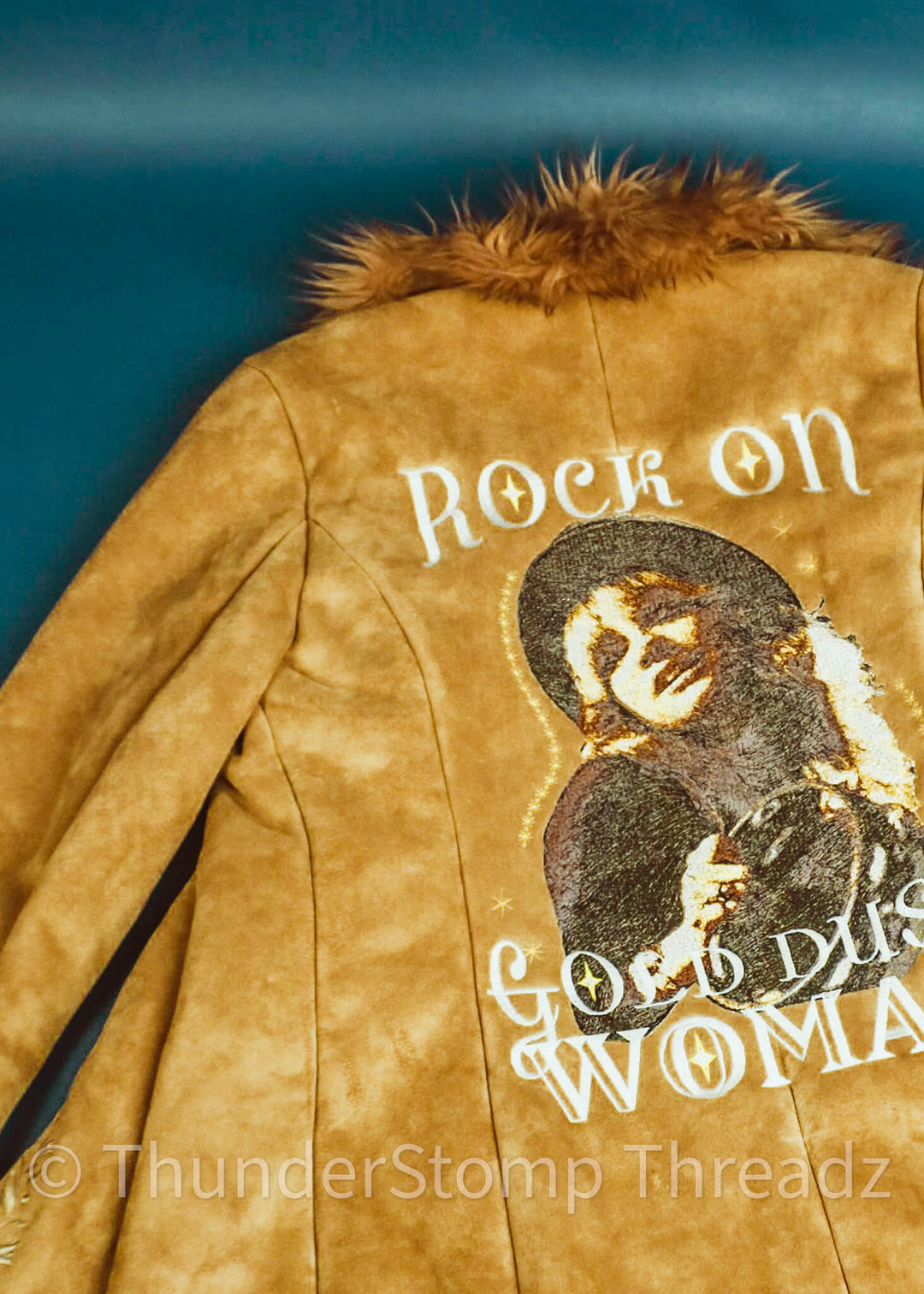 Jackets Gold Dust Woman Custom - ThunderStomp Threadz