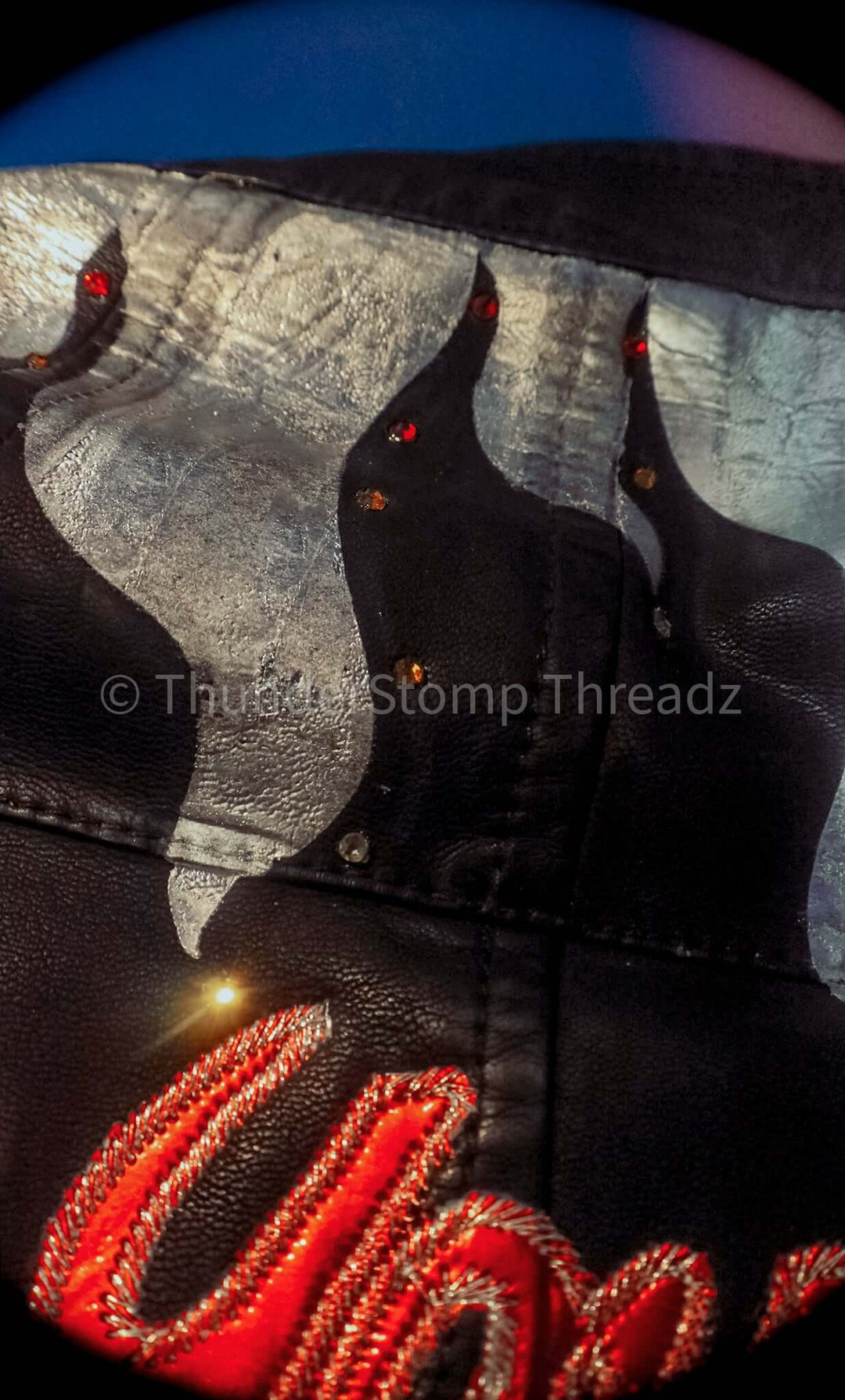 Jackets Heat Above Custom- Leather or Denim - ThunderStomp Threadz