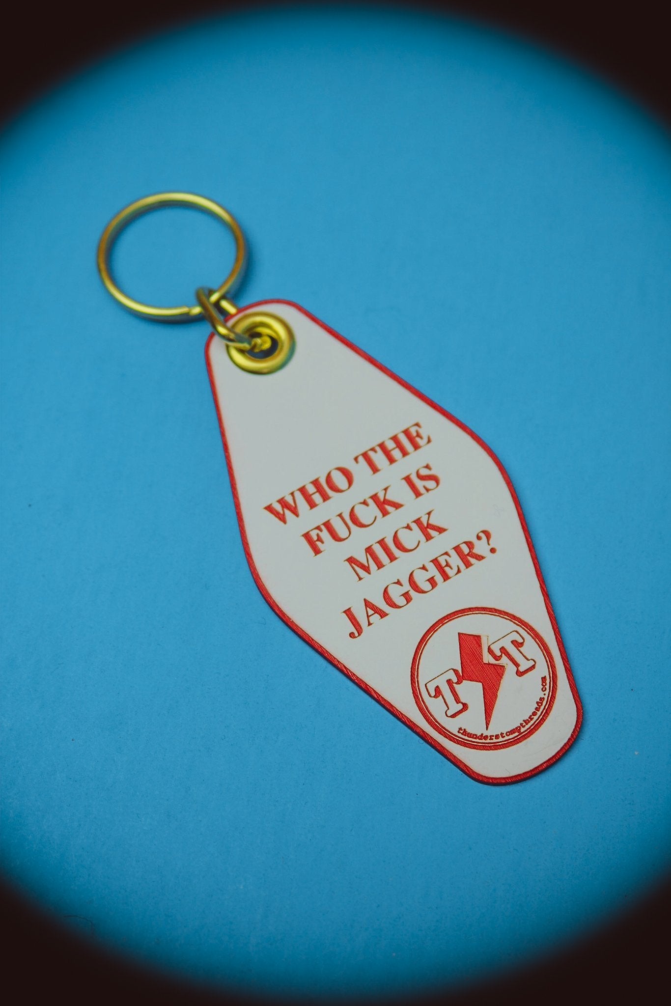 Keytag Jagger Who?? Retro Keytag - ThunderStomp Threadz