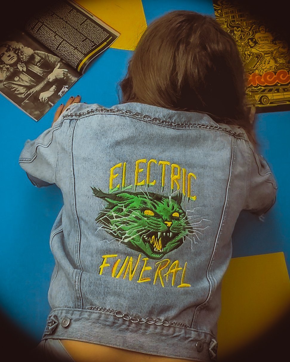 Jackets Limited Edition Electric Funeral Custom- ONLY ONE - ThunderStomp Threadz
