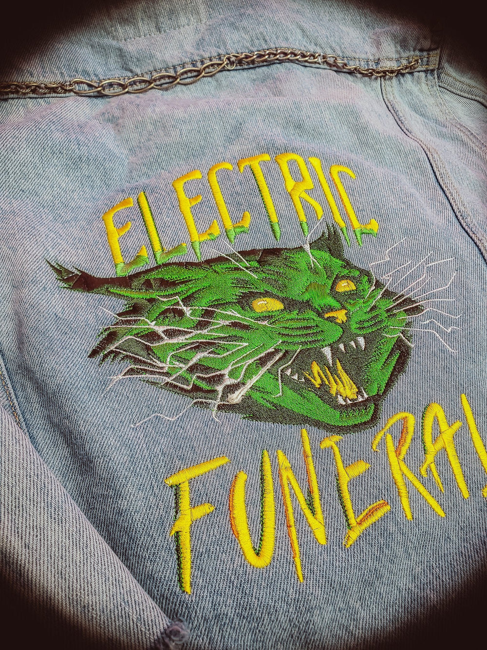 Jackets Limited Edition Electric Funeral Custom- ONLY ONE - ThunderStomp Threadz