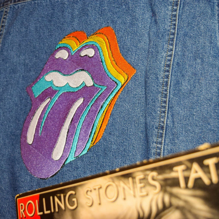Jackets LOUD MOUTH Custom- Retrograde- Rolling Stones Inspired - ThunderStomp Threadz
