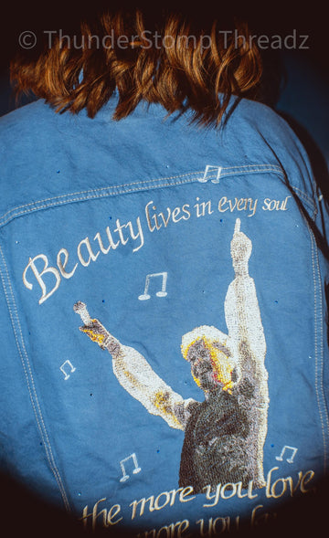 Love & Wisdom Custom Greta Van Fleet Embroidered Jacket Handmade