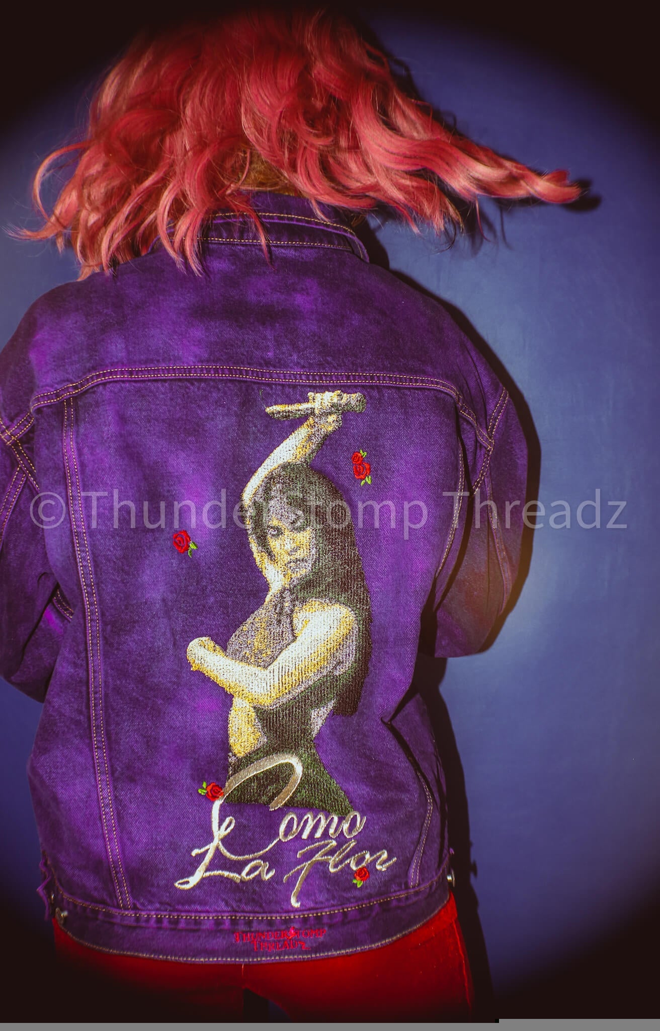 Purple hot sale selena jacket